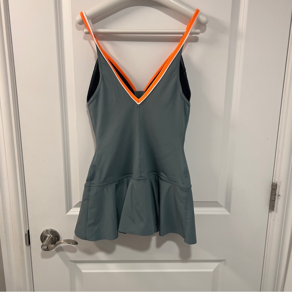 Free People Movement Hitting the Sweet Spot Skortsie Green Size Small - Picture 6 of 8
